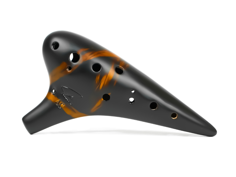 12孔熏燒提升款陶笛